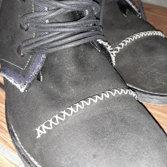 Gordon Rush suede and denim boots. Size 10 - Picture 2 of 9